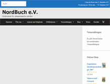 Tablet Screenshot of nord-buch.info